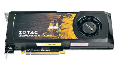 ZOTAC GEFORCE GTX 580
