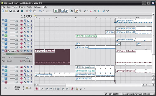 Tracks acid